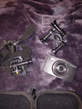 Crosstour Camera with Mounting Accessories